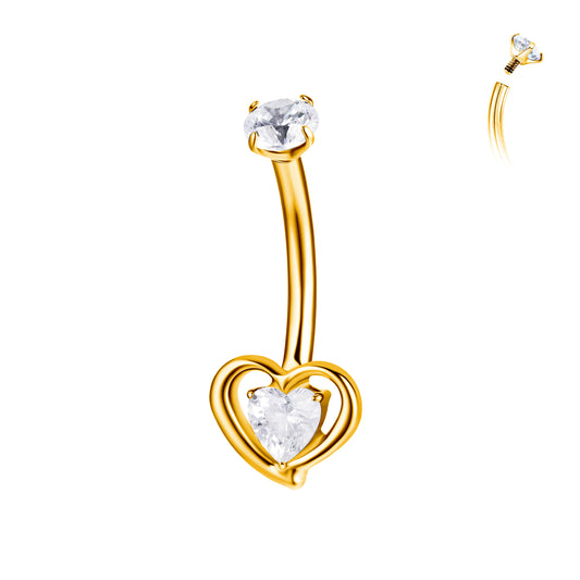 G23 Titanium Belly Ring