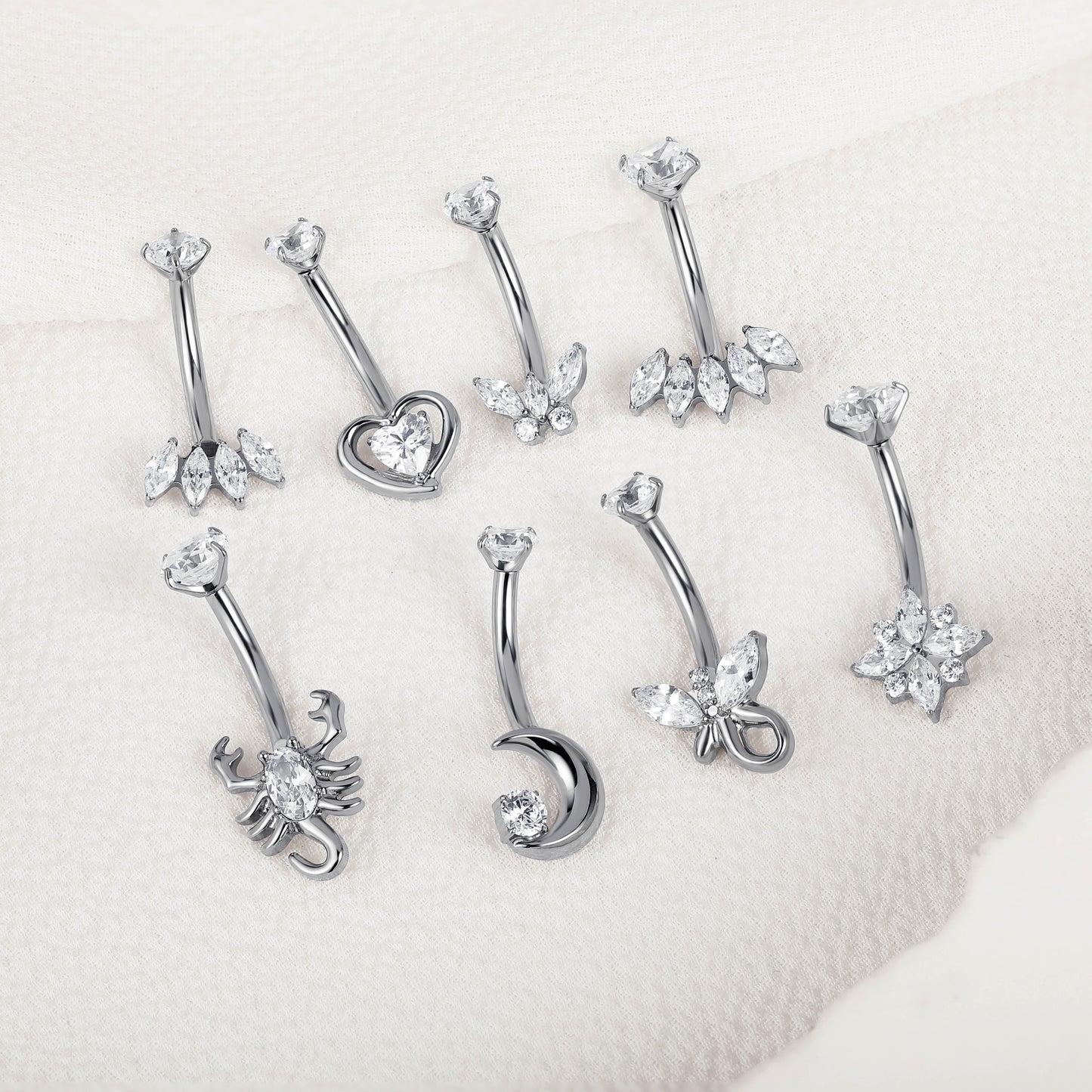G23 Titanium Belly Ring