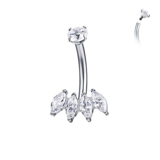 G23 Titanium Belly Ring